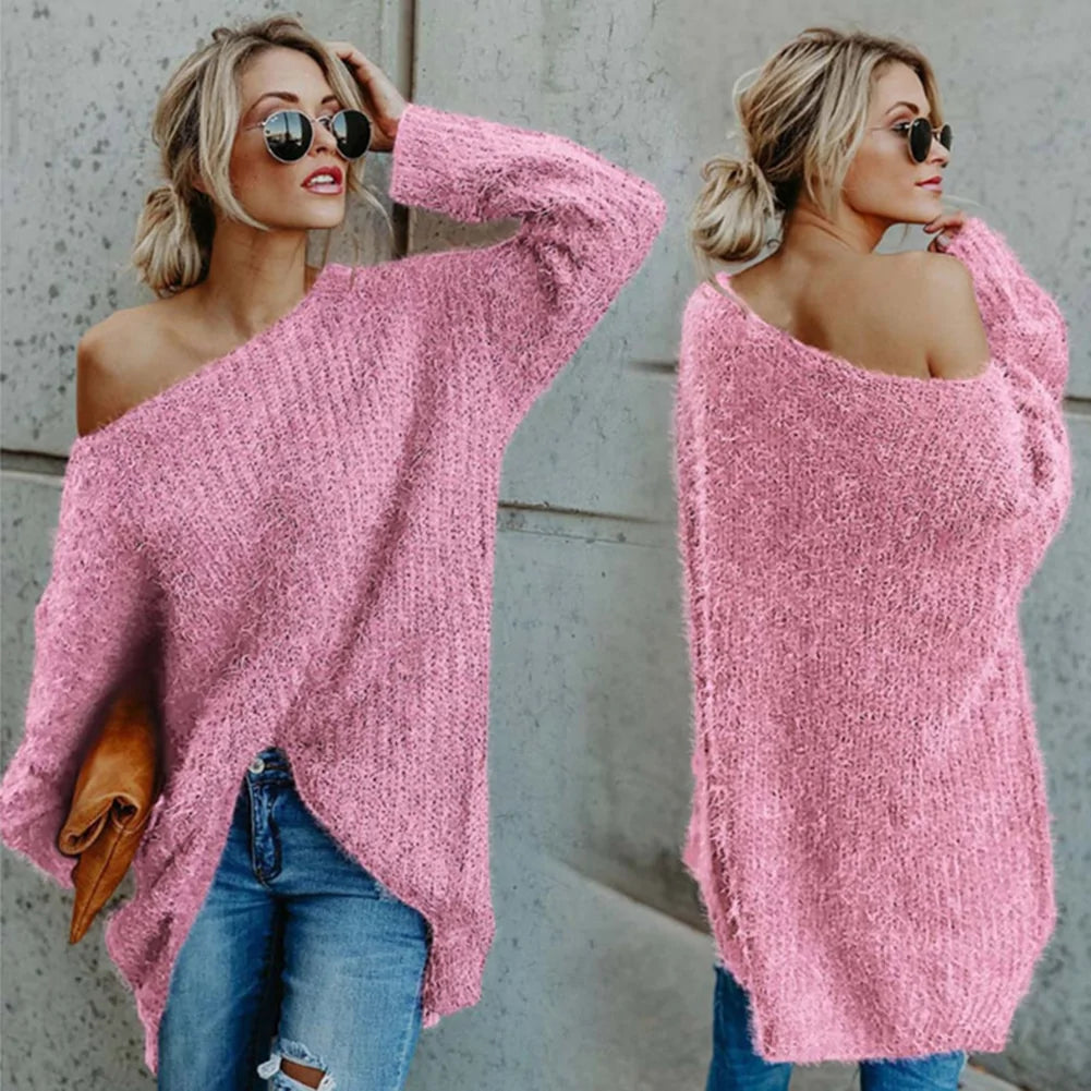 Autumn One Shoulder Sweater