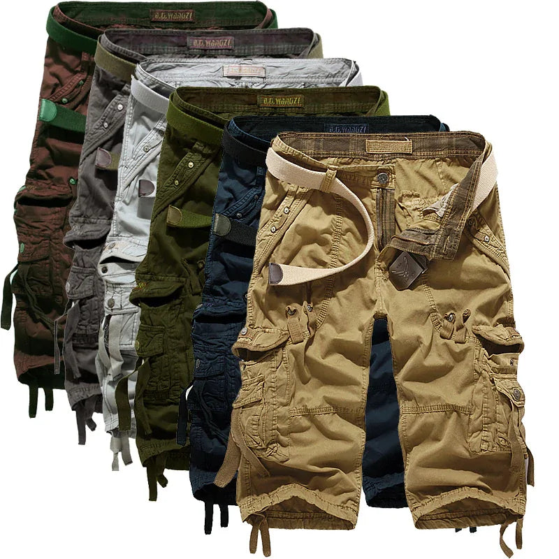 Men's Casual Multi-Pocket Pants