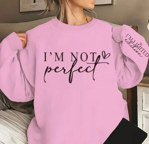 Women's Letter Printed Sweater