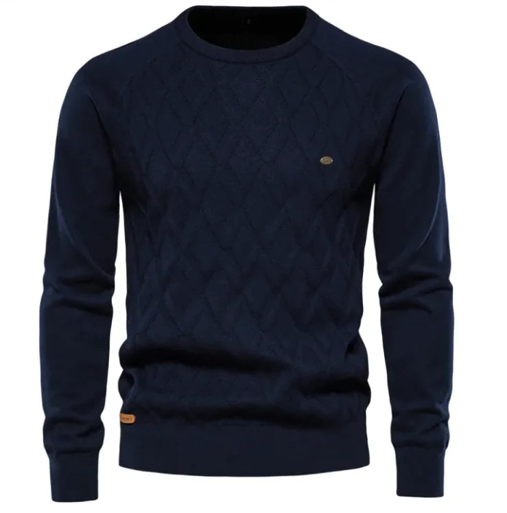 Solid Color Men's Sweater Pullover