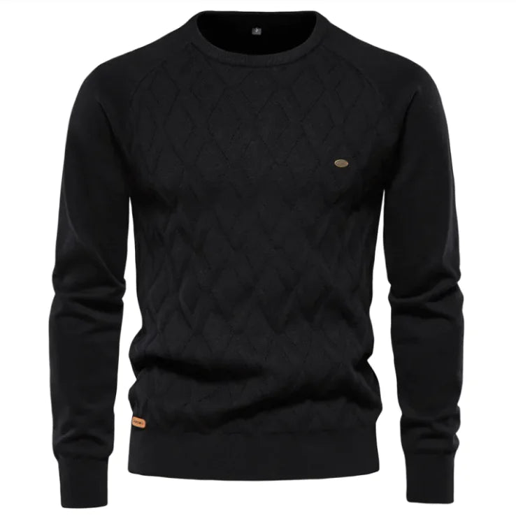 Solid Color Men's Sweater Pullover