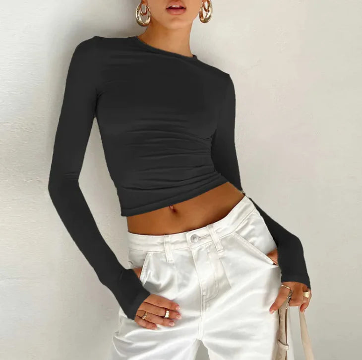 Timeless Solid Base Round Neck Top