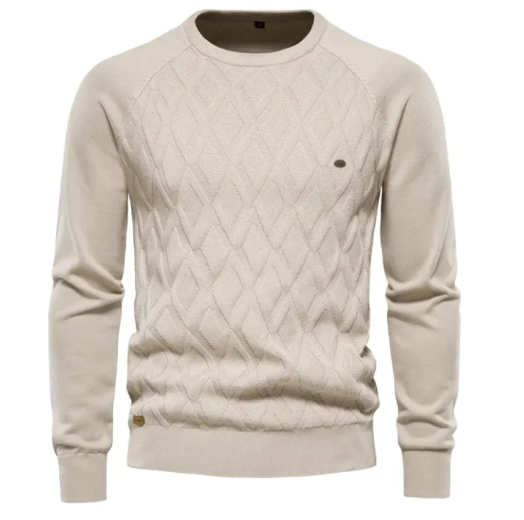 Solid Color Men's Sweater Pullover