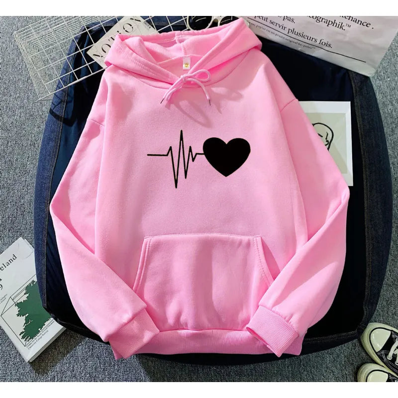 Women's Plus Velvet Hoodie