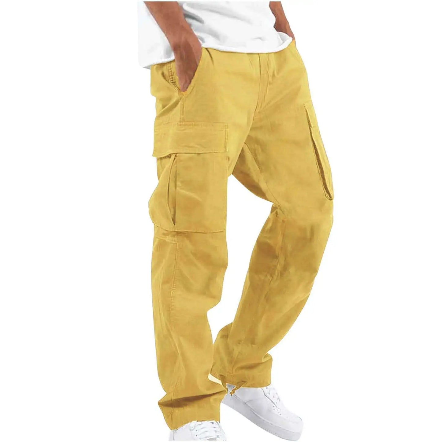 Men's Multi-Pocket Casual Pants