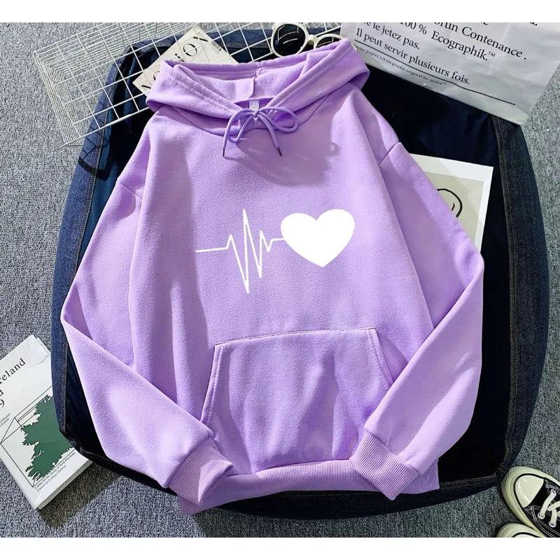 Women's Plus Velvet Hoodie