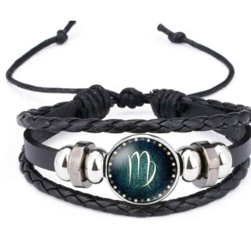 Twelve constellations time gem bracelet