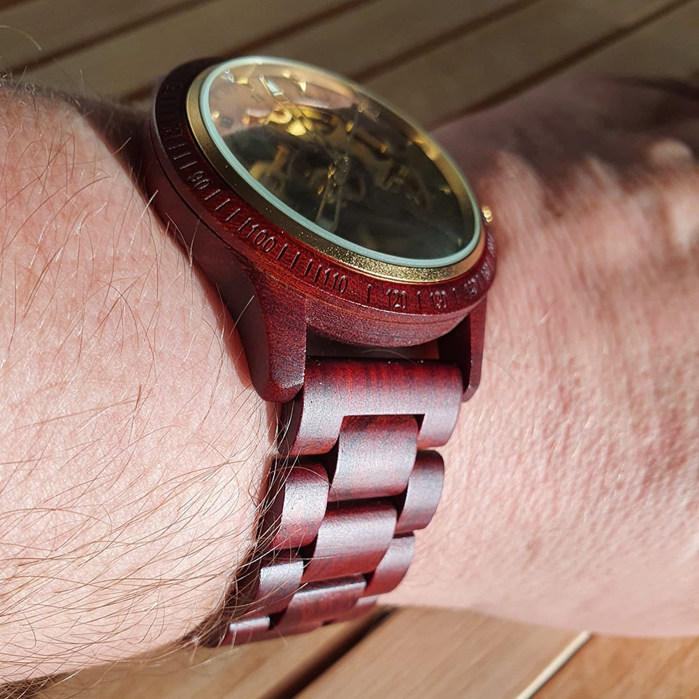 Classic Wooden Men's Watch