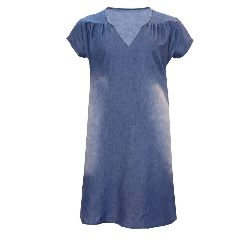 Women's Summer Vintage Denim Dress