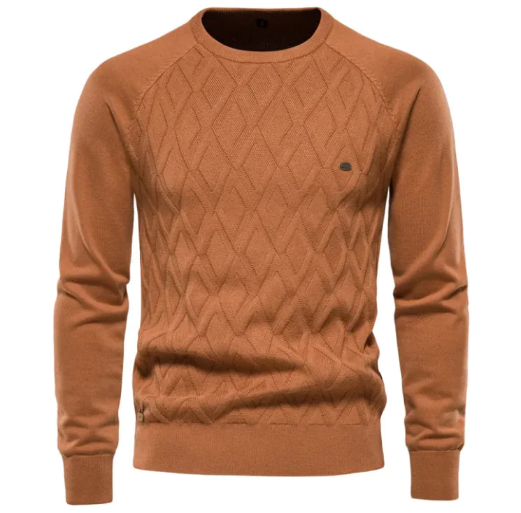 Solid Color Men's Sweater Pullover